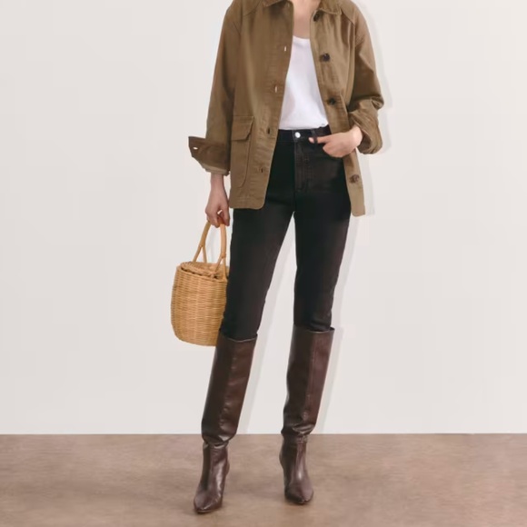 NWT Everlane The Original Cheeky® Jean, black, size 27 - Picture 1 of 4